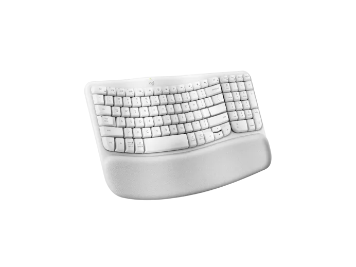 Teclado Dual Bluetooth Wireless Logitech Wave Keys Blanco – imagen 2