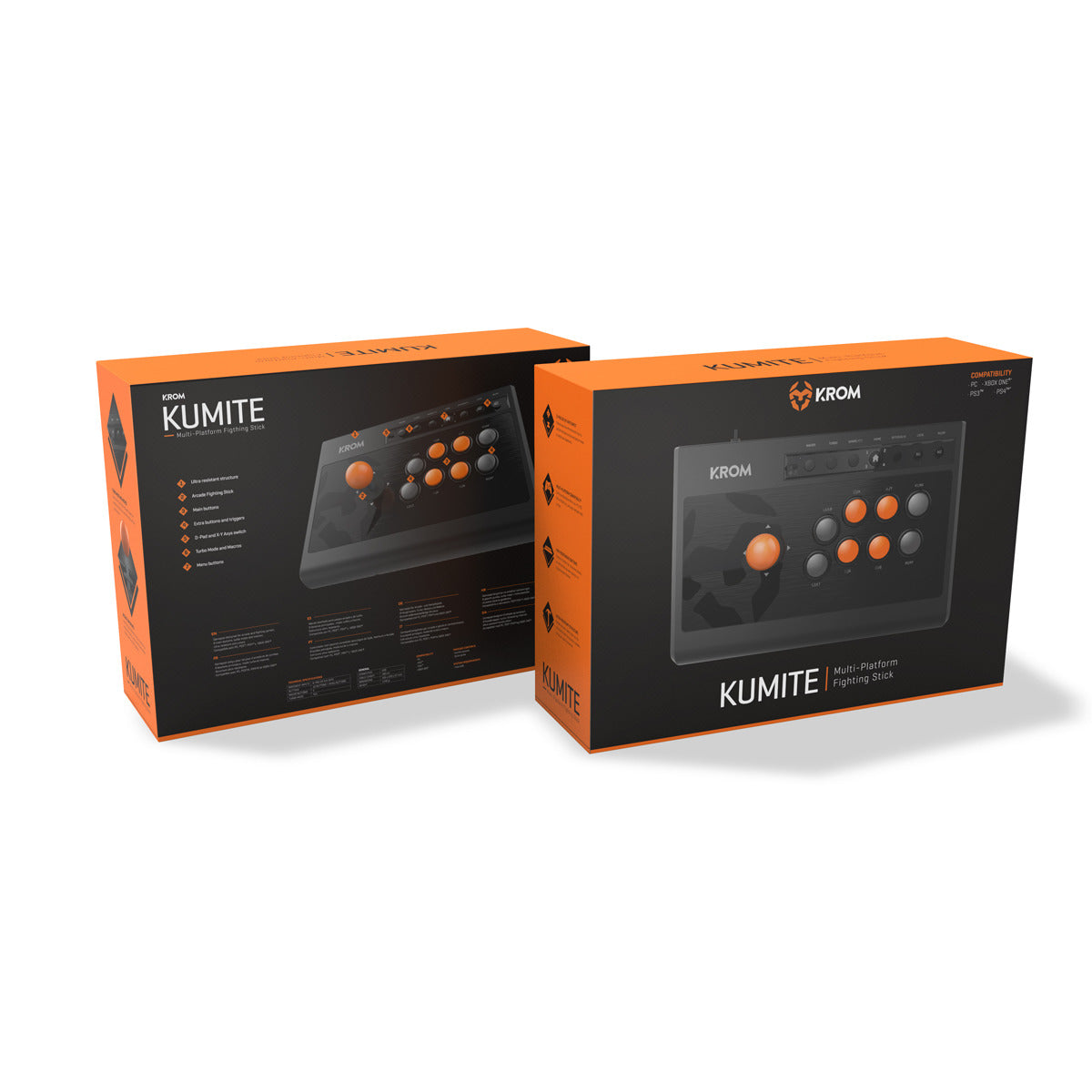Arcade Stick Kumite Fightstick Krom Pc Ps4 Xbox – imagen 5