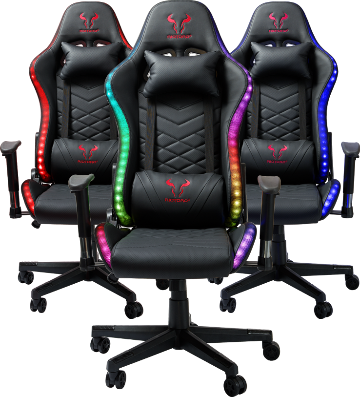 Silla Gamer Riotoro Spitfire X1s Rgb Negro – imagen 6