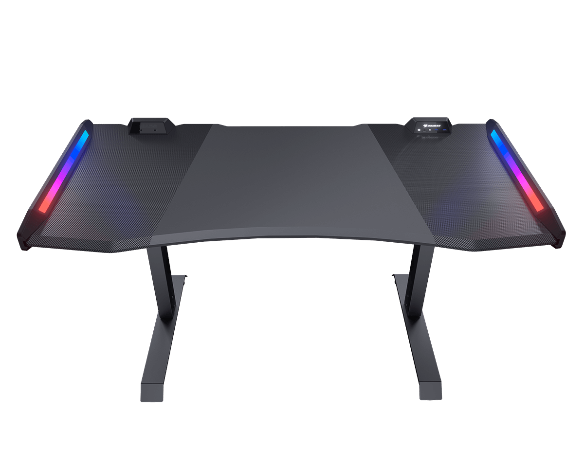 Escritorio Gamer Cougar Mars Rgb + Hub Negro – imagen 6