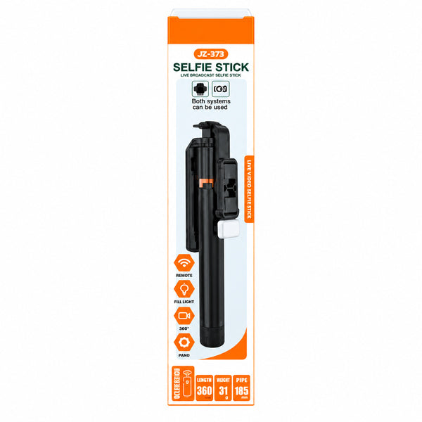 Baston Selfie Motomo JC-22S Con Flash Negro