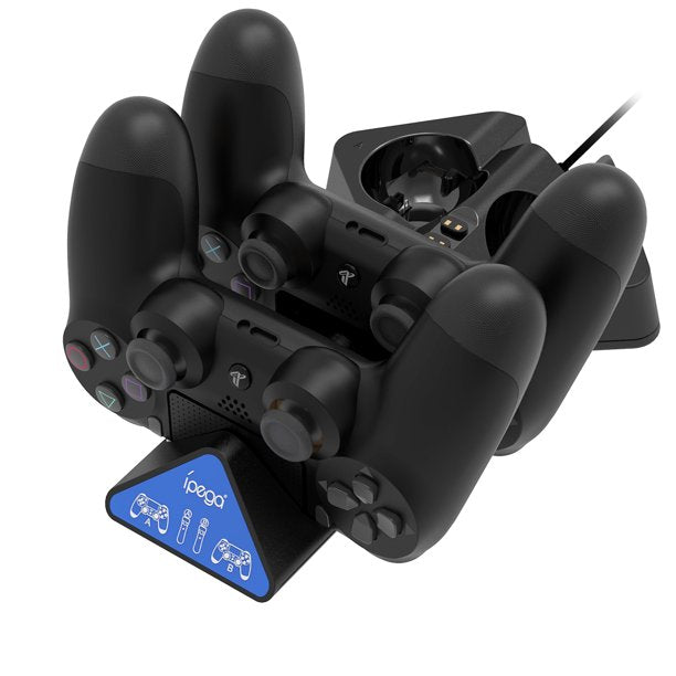 Cargador Controles Dual Ipega PG-4011 4 en 1 Ps4 Ps Move – imagen 4