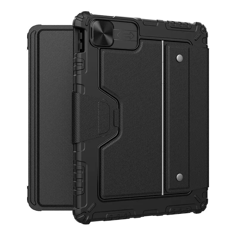 Carcasa Nillkin Con Teclado Retroiluminado Para Ipad Air 11 2024 10.9 2020 – imagen 5