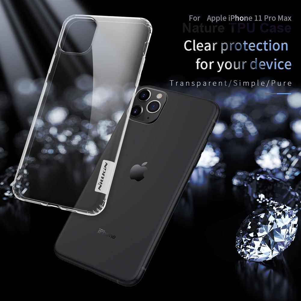 Apple Iphone 11 Pro Max Carcasa TPU Transparente Nillkin – imagen 5