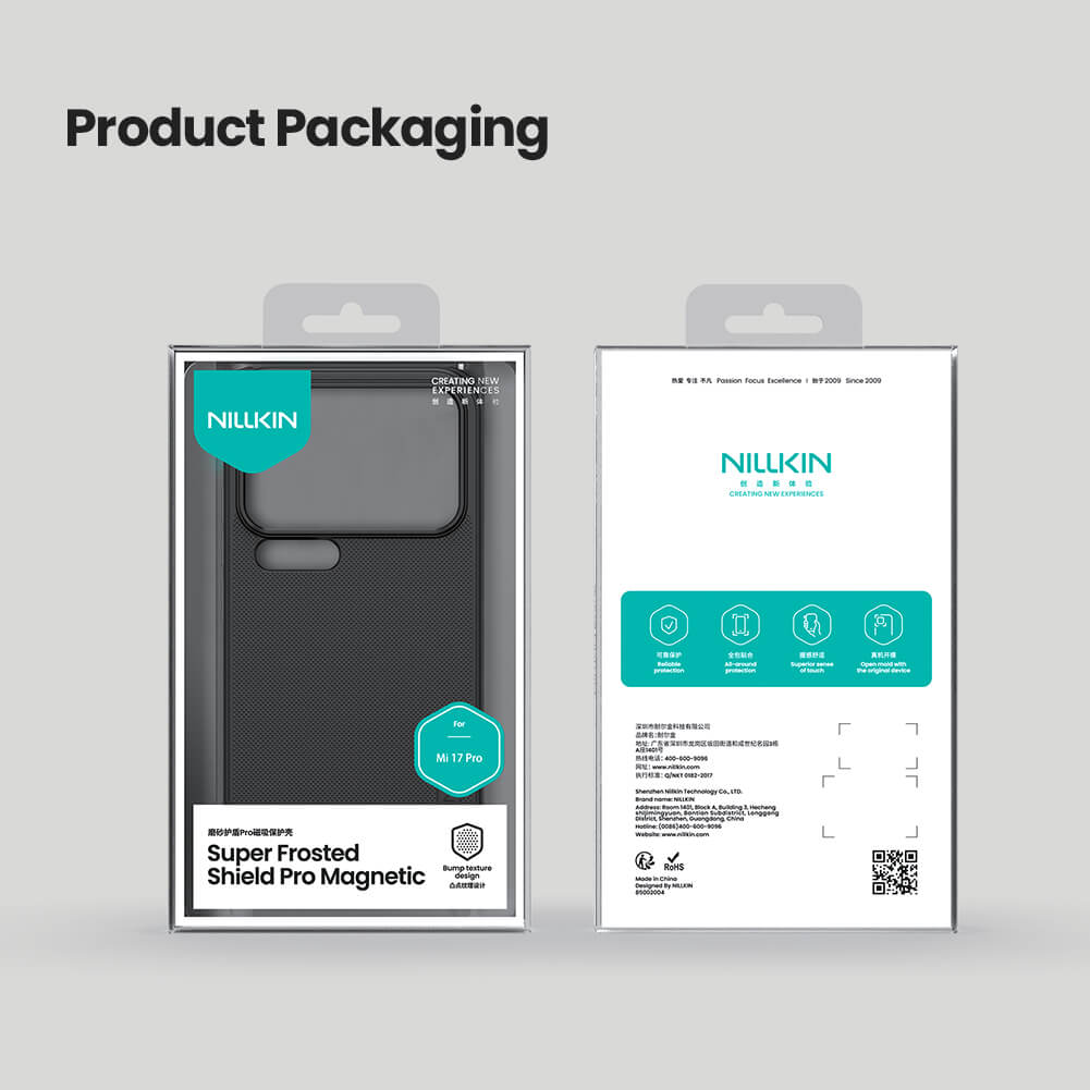 Carcasa Nillkin Super Frosted Pro Magnetica Para Xiaomi 17 – imagen 4