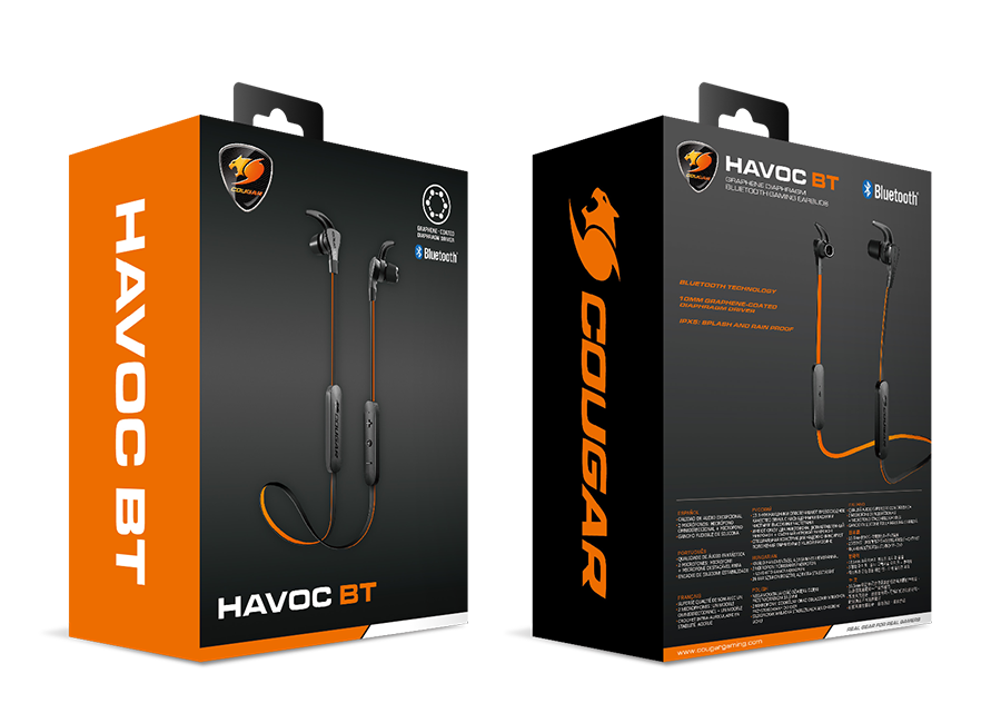 Audifonos Gamer Cougar Bluetooth Havoc Bt – imagen 5
