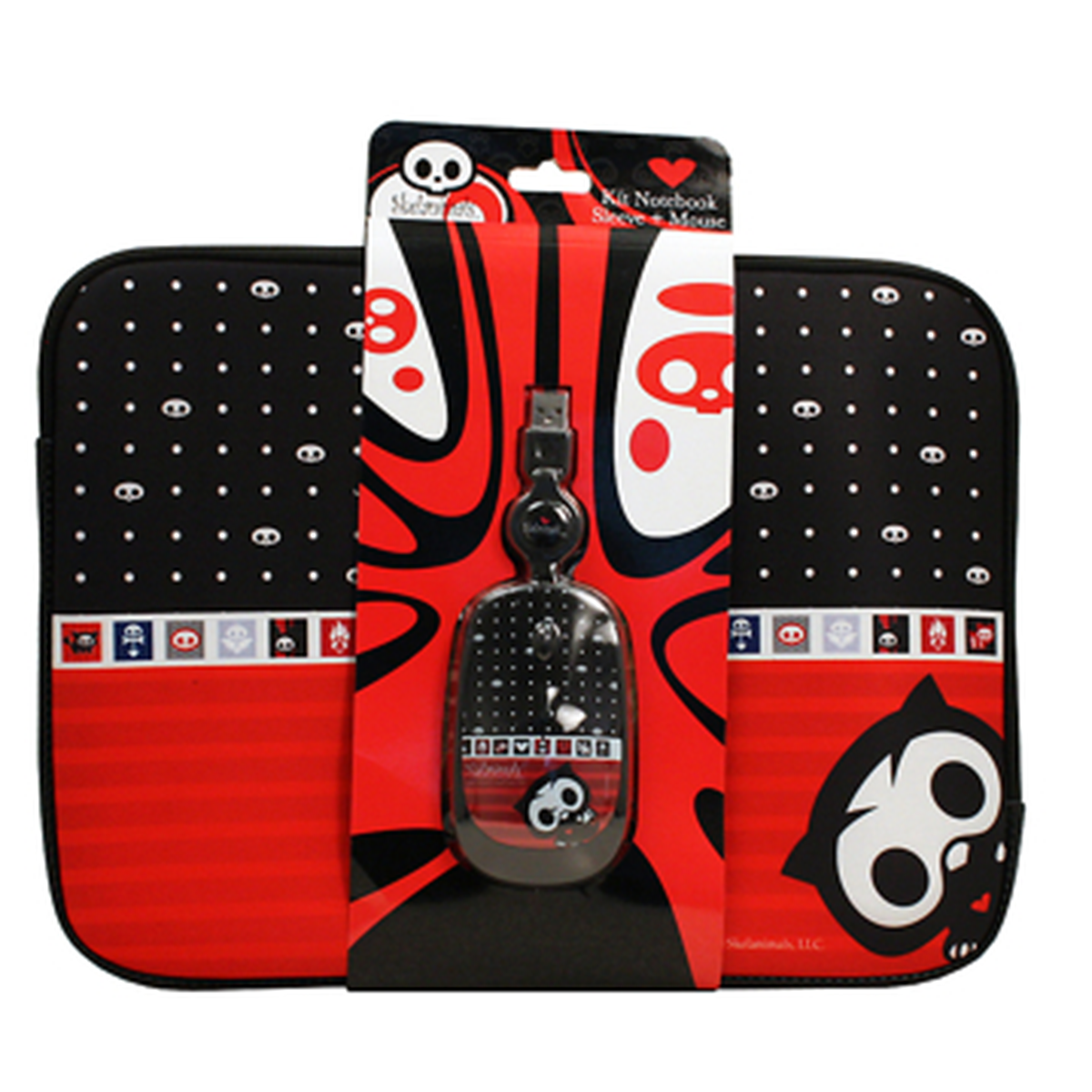 Kit Funda Notebook 14 + Mouse Retractil Sleeve Mod 3