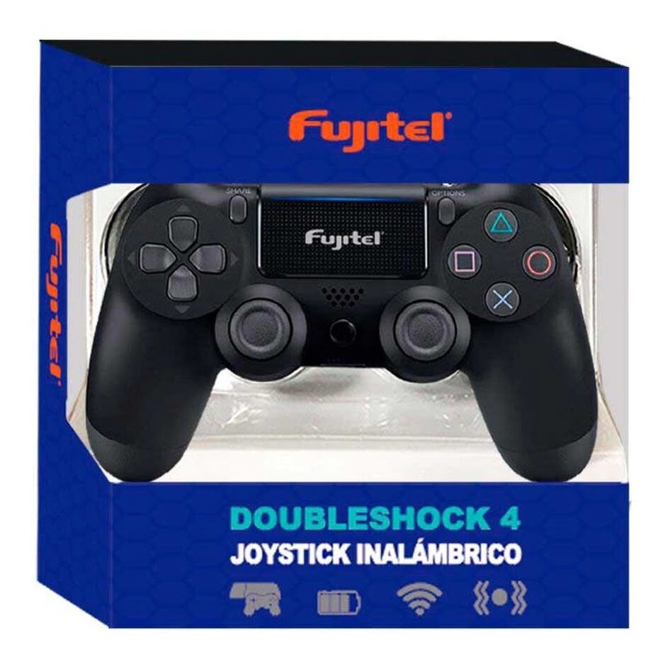 Control Joystick Bluetooth Fujitel Ps4 Inalambrico Negro – imagen 2