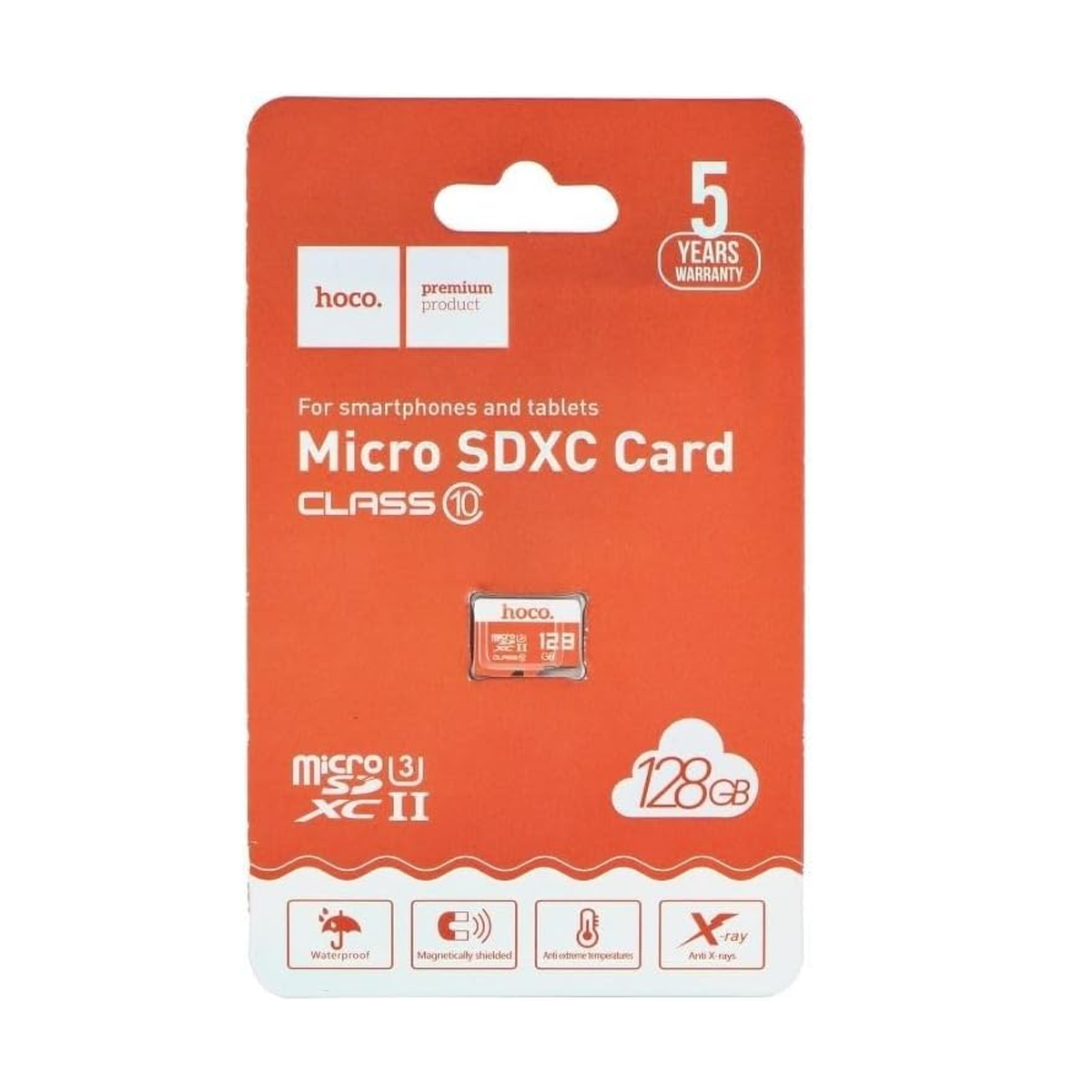 Micro SD Tf Flash Hoco 128 Gb Naranjo – imagen 3