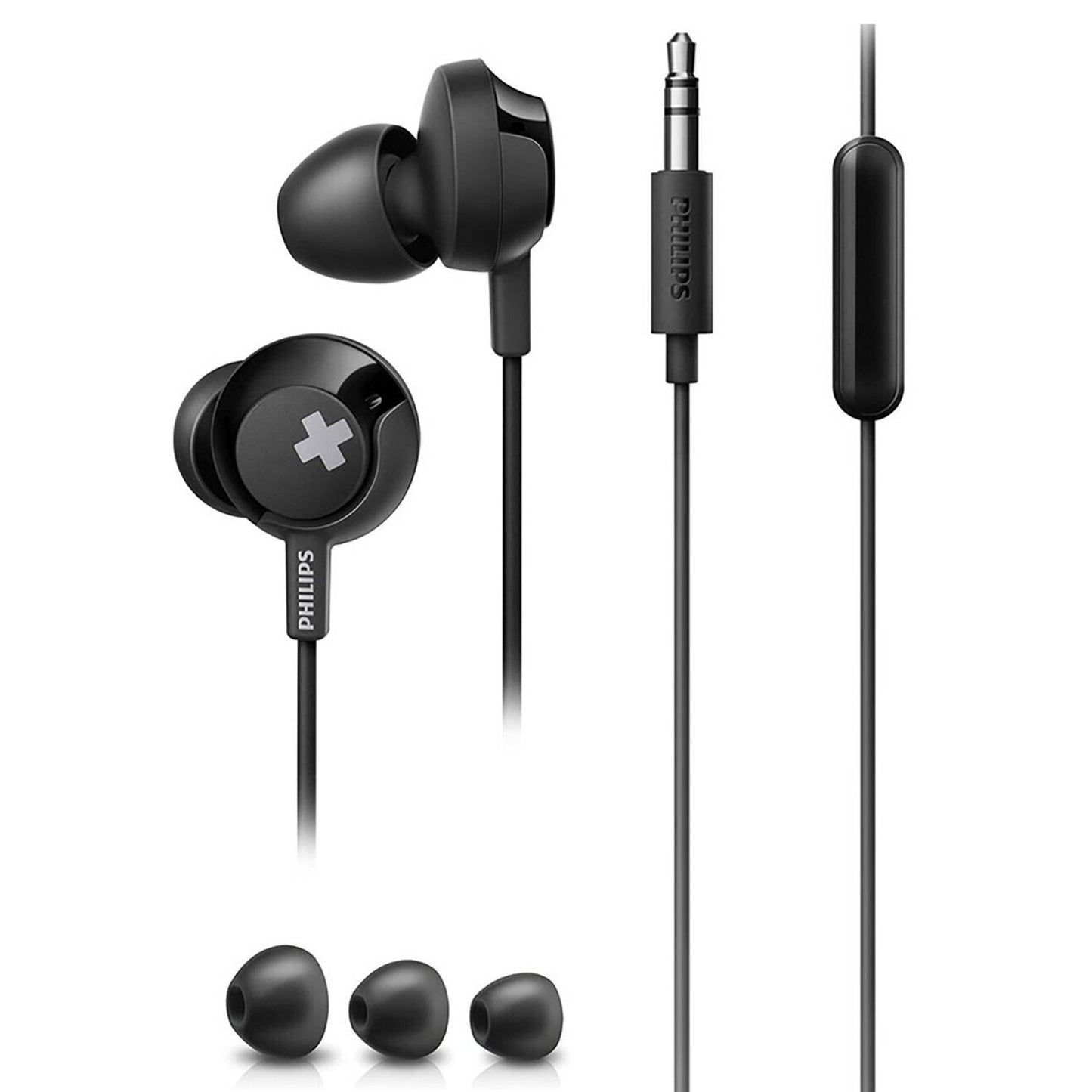 Audifono Philips Manos Libres She4305 Negro – imagen 3