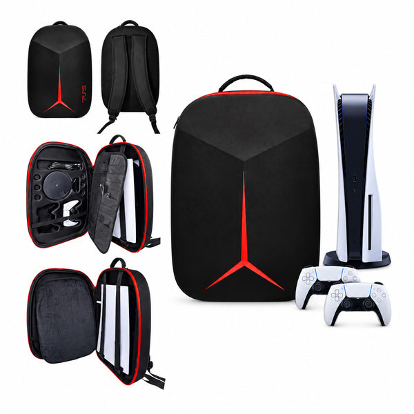 Mochila Bolso Viajero Para PS5 / PS5 Slim / PS5 Pro / PS5 Portal Negro