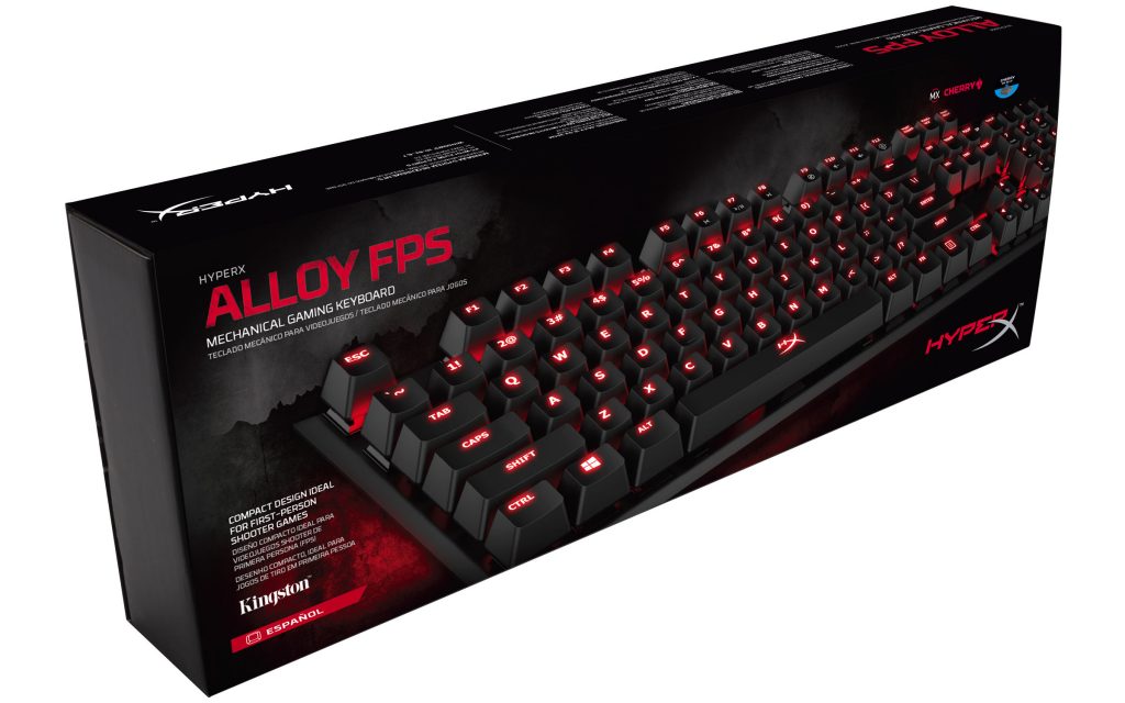 Teclado Gamer Hyperx Mecanico Alloy Fps Cherry Blue – imagen 4