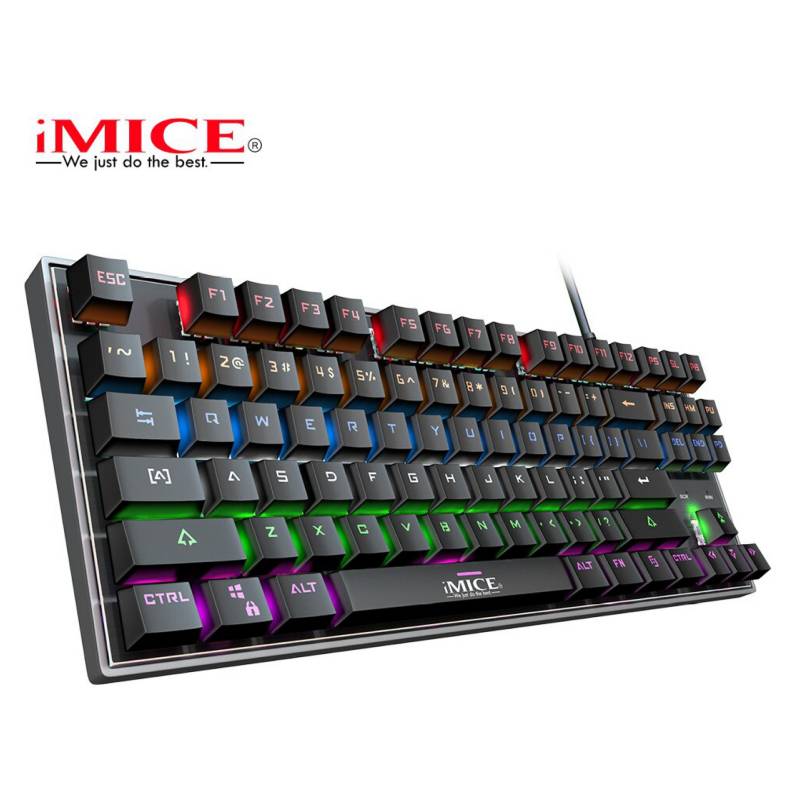 Teclado Gamer Mecanico Imice Mk-x60 Iluminado Switch Azul – imagen 2