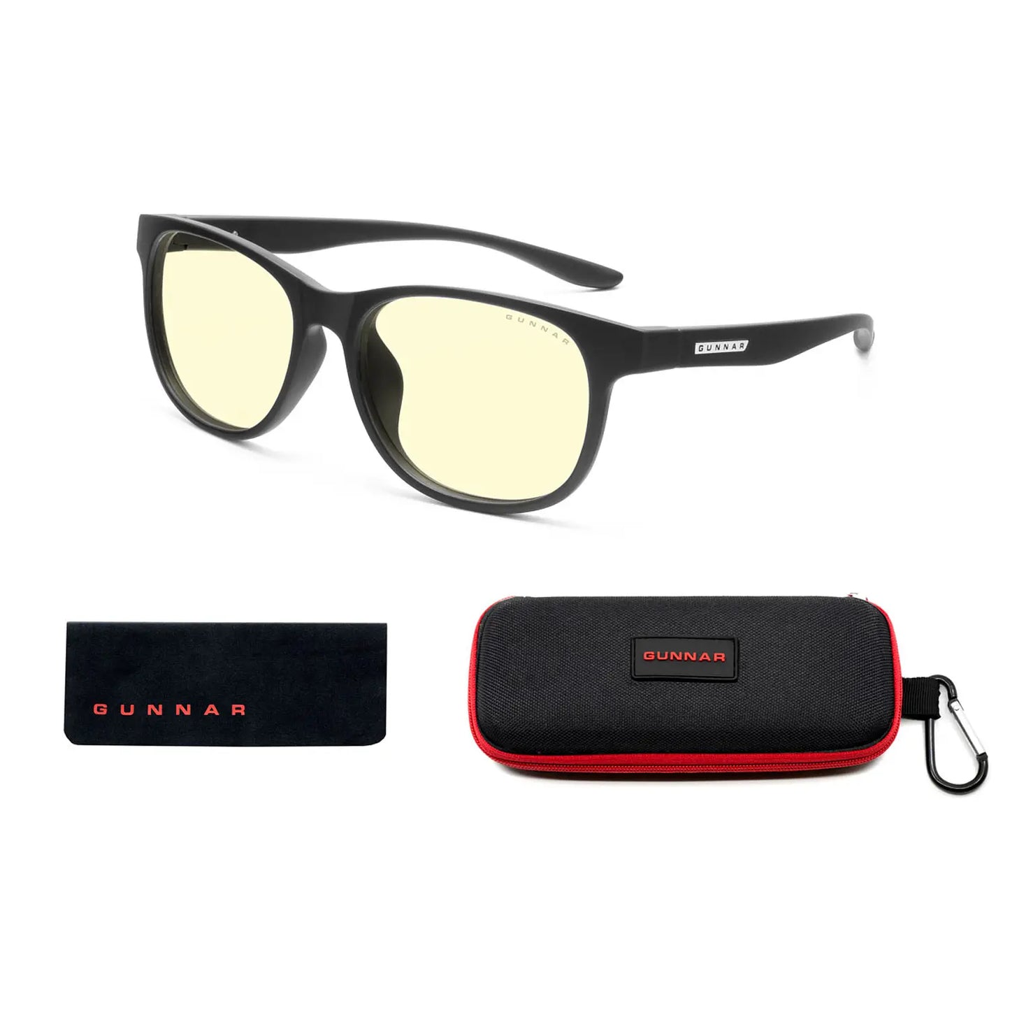 Lentes Gamer Gunnar Rush Onyx Amber Natural – imagen 3
