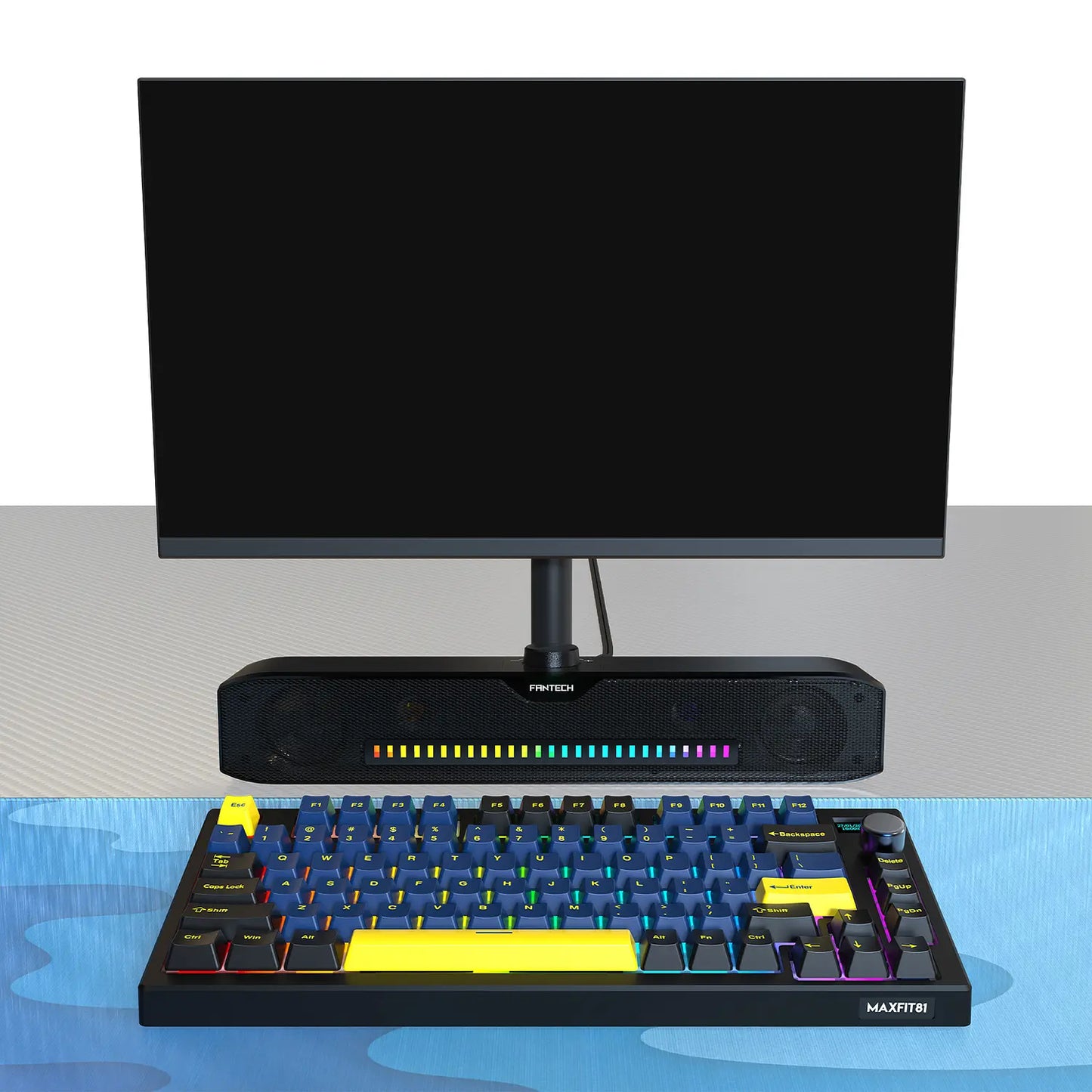 Parlante Soundbar Wireless Fantech Groove Bar GS303 Rgb Negro – imagen 4