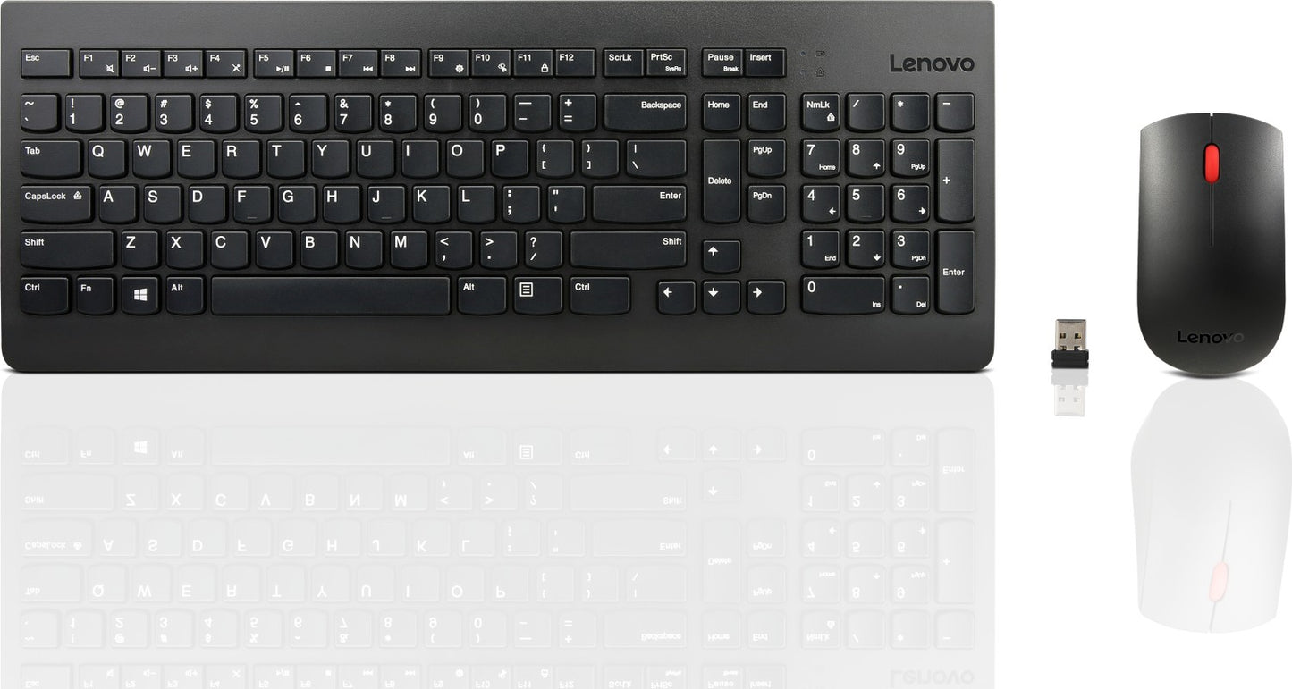 Kit De Teclado Y Mouse Inalámbrico Lenovo Essential Gen2 Negro – imagen 2