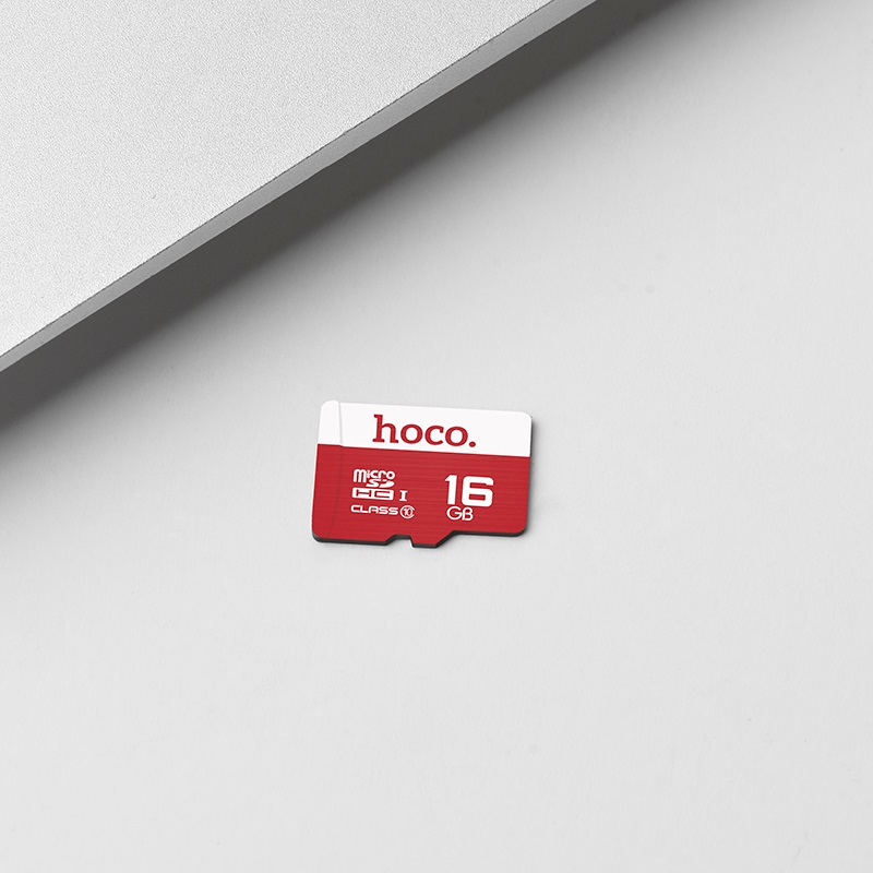 Micro SD Tf Flash Hoco 16 Gb Rojo – imagen 3