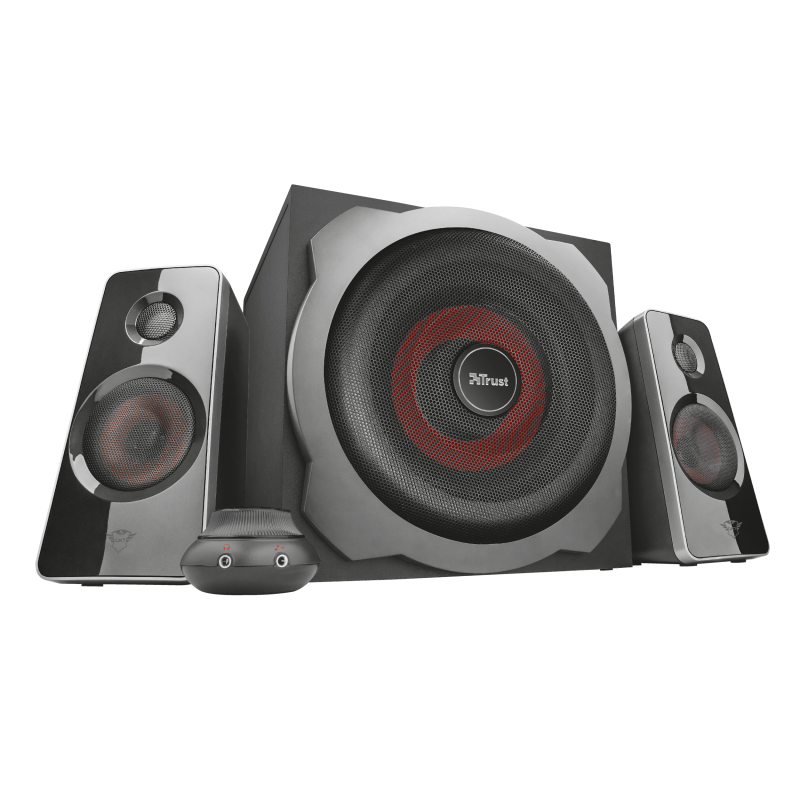 Parlante Subwoofer Trust Tytan 2.1 Gxt 38 Ultimate Bass Negro – imagen 5