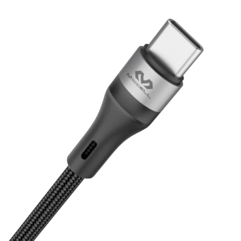 Cable Tipo C a Lightning Miccell Vq-d134 Negro – imagen 3