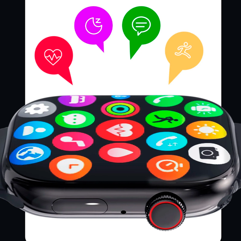 Smartwatch Reloj Inteligente Bluetooth Lenyes Lw239 Naranjo – imagen 3