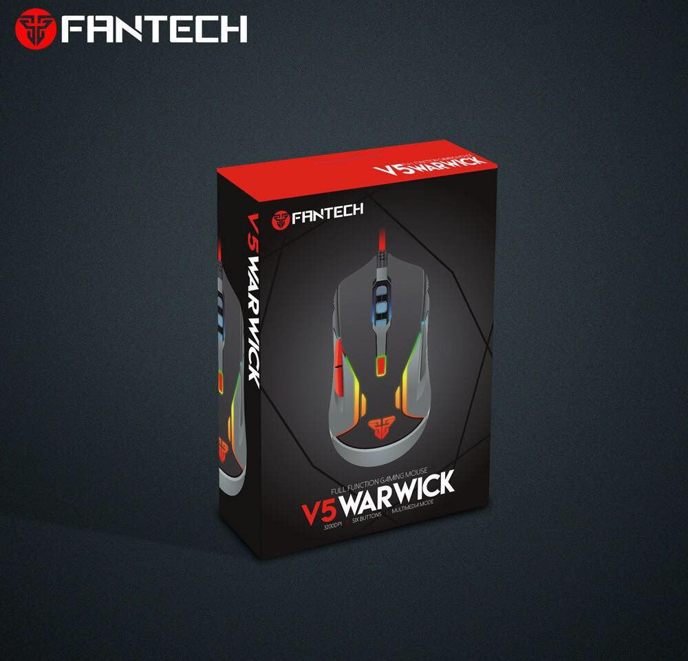 Mouse Gamer Fantech V5 Warwick – imagen 2