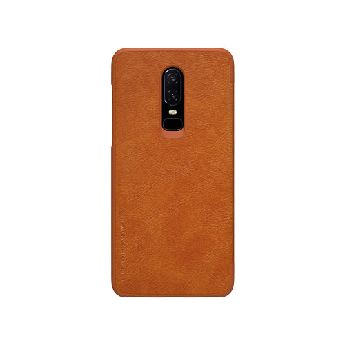 Oneplus 6 Qin Flip Cover Cuero Nillkin – imagen 4