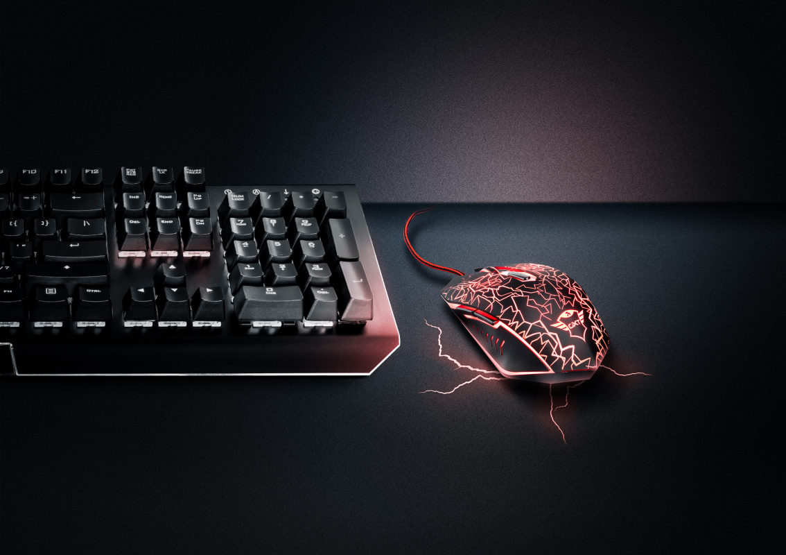 Mouse Gamer Trust Gxt 105 Izza Illuminated Negro – imagen 5