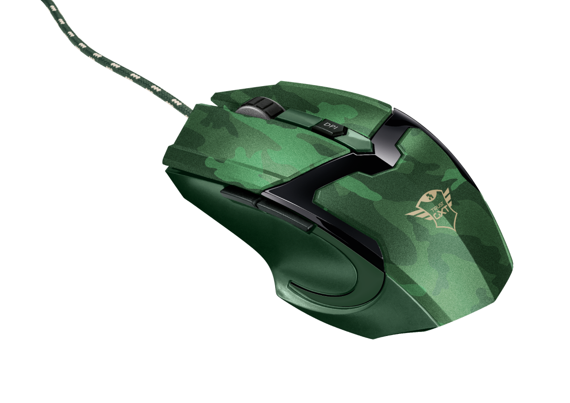 Mouse Gamer Trust Gxt 101D Camuflado – imagen 5