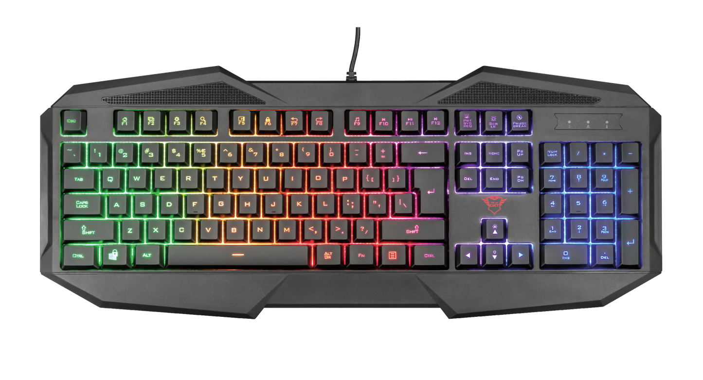 Kit Gamer Trust Gxt 1180rw 4 en 1 Teclado Mouse Headset Mousepad – imagen 7
