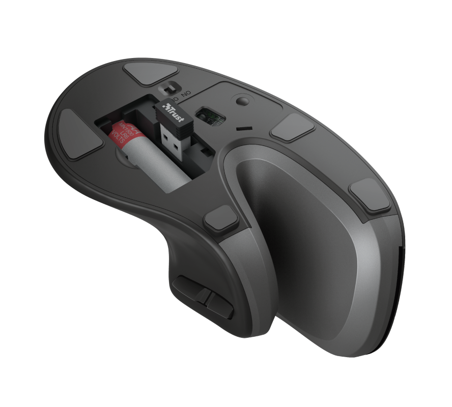 Mouse Gamer Inalámbrico Trust Gxt 161 Disan Negro – imagen 6
