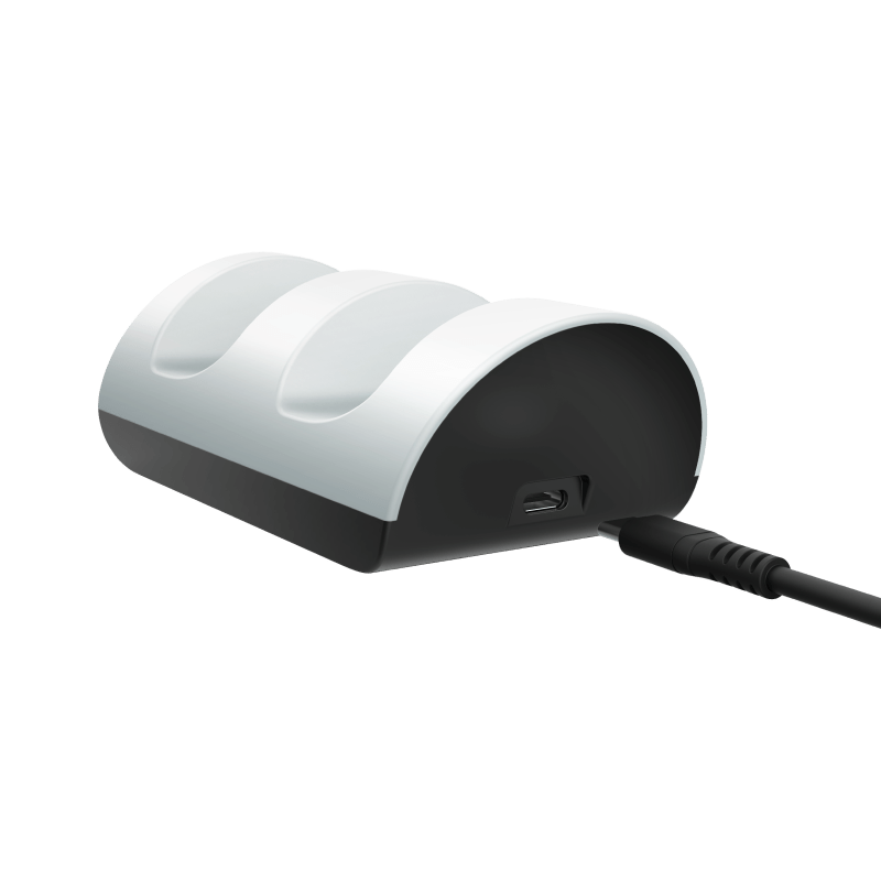 Cargador Dock Dual Ps5 Trust Gxt 254 Blanco – imagen 5