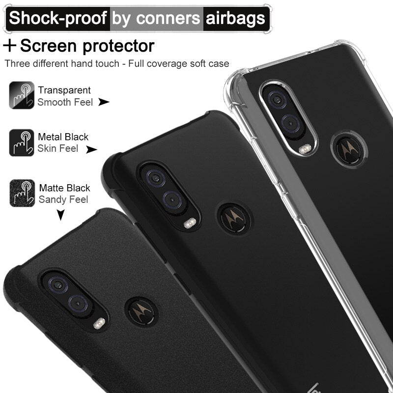Motorola Moto One Vision Carcasa Imak Shockproof Premium – imagen 4