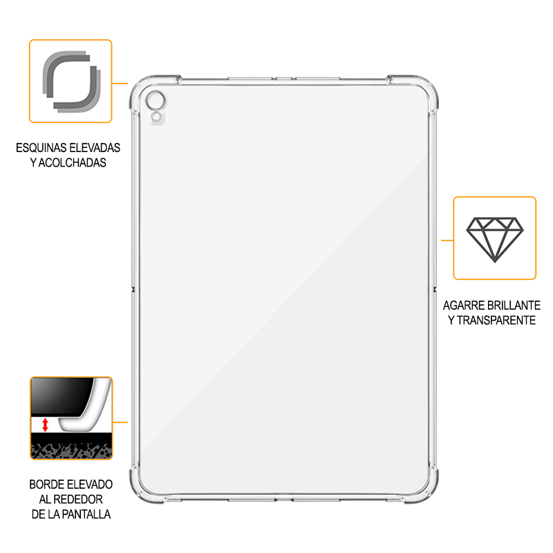 Carcasa Transparente Para Ipad 10.2 2020 / Pro 10.5 2019 – imagen 3