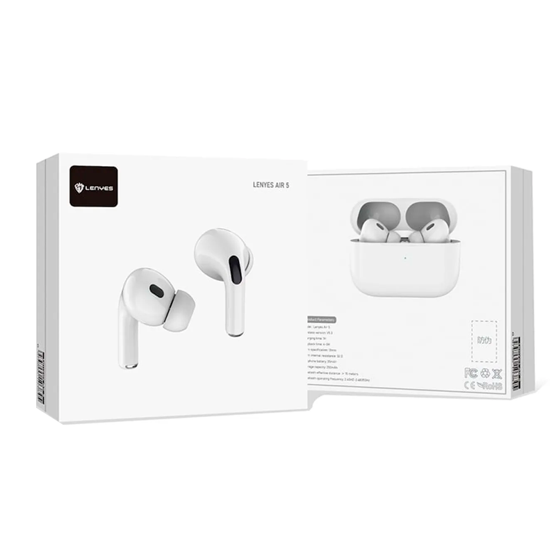Audífonos In Ear Bluetooth Lenyes Air 5 Anc Blanco – imagen 3
