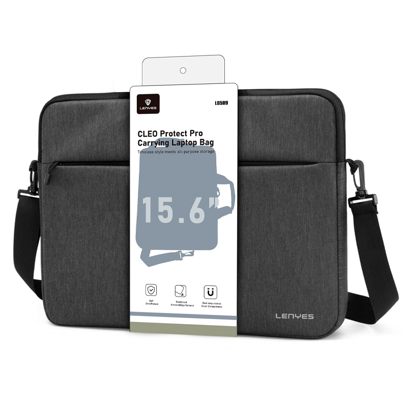 Bolso Notebook Protección Lenyes Lb509 15,6 Pulgadas Gris Oscuro – imagen 3