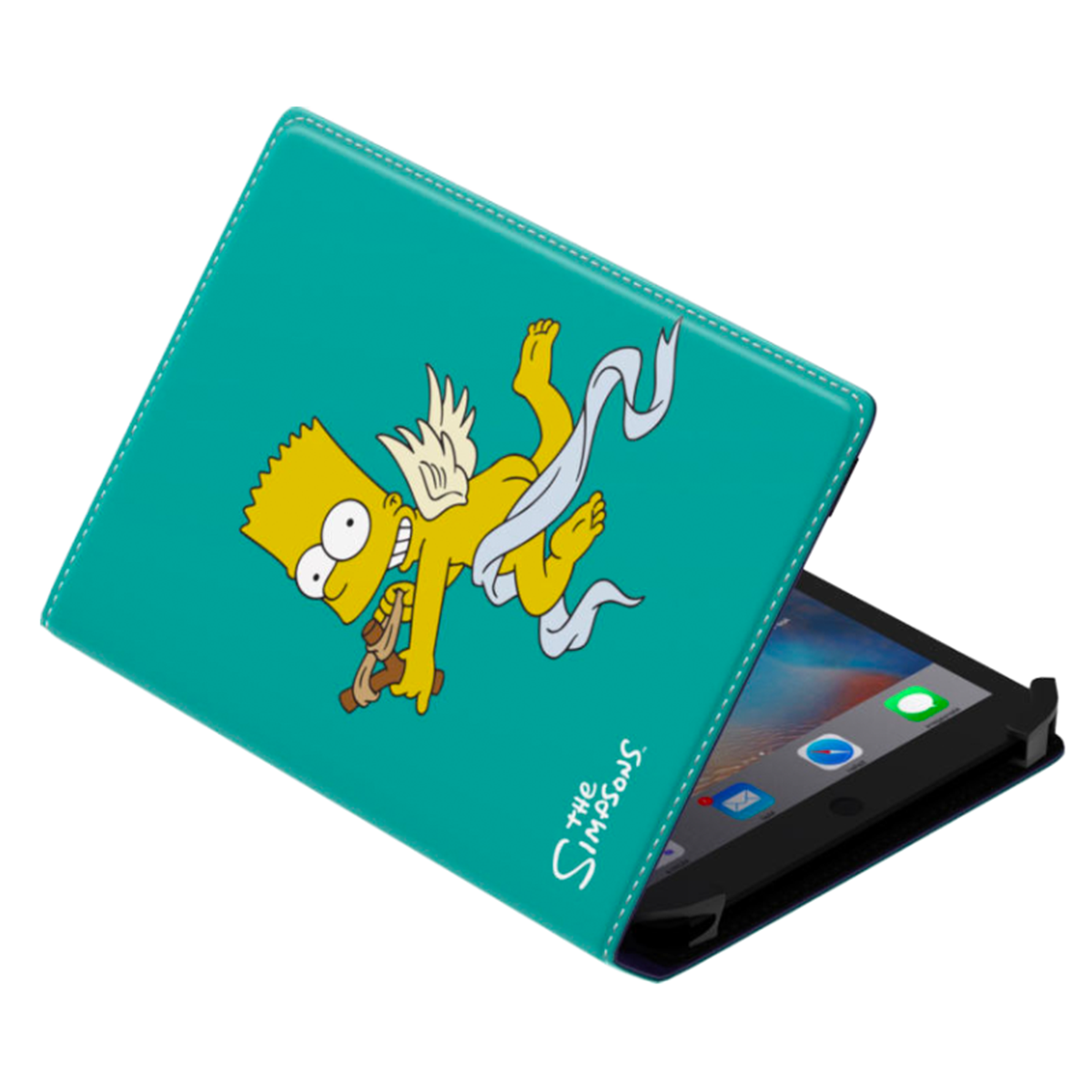 Carcasa Flip Cover The Simpsons Universal Para Tablet 7 / 8 Pulgadas Bart 2