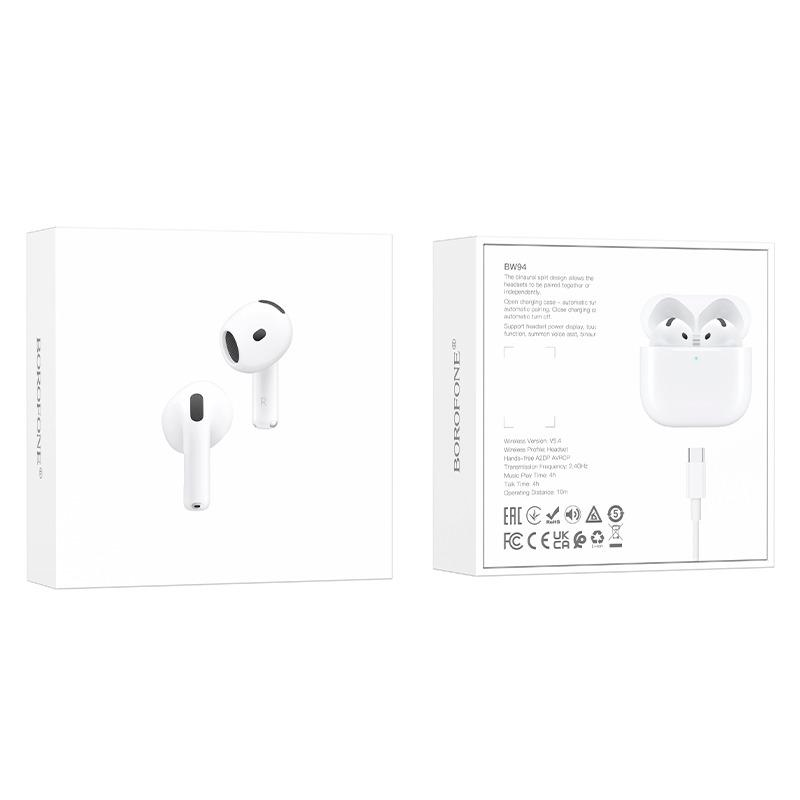 Audífonos Bluetooth In Ear Borofone Bw94 Blanco – imagen 3