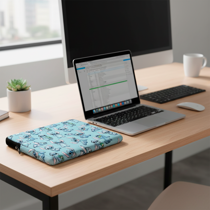 Funda Laptop Diseño Disney Hasta 15 Pulgadas Stitch Grupo – imagen 3