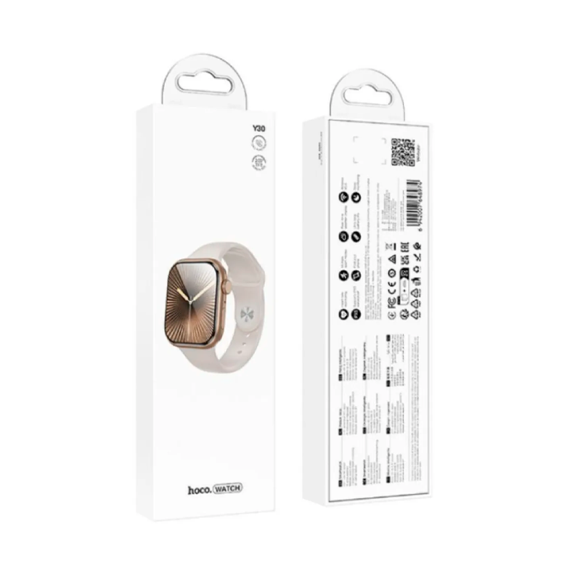 Smartwatch Reloj Inteligente Bluetooth Hoco Y30 Dorado – imagen 3