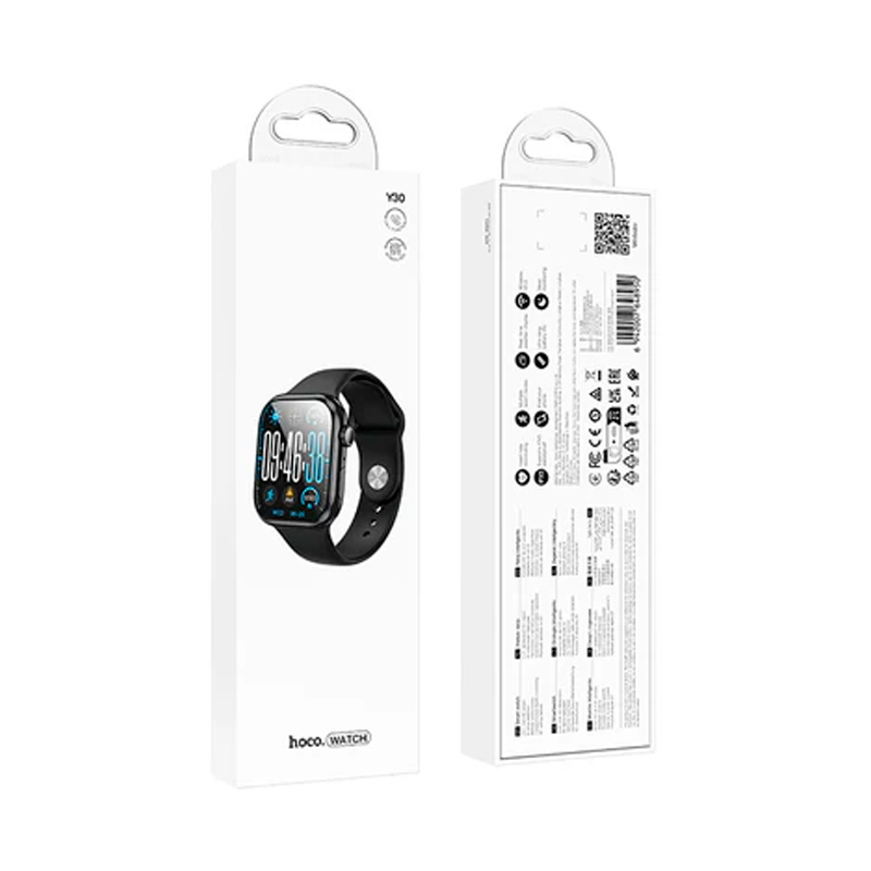Smartwatch Reloj Inteligente Bluetooth Hoco Y30 Smart Negro – imagen 3