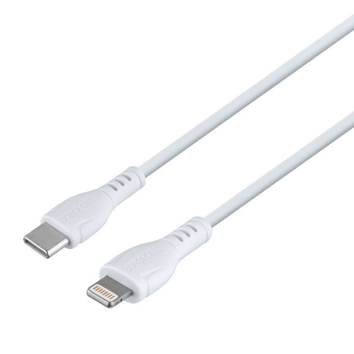 Cable Tipo C a Lightning Borofone Bx51 Triumph Blanco – imagen 3