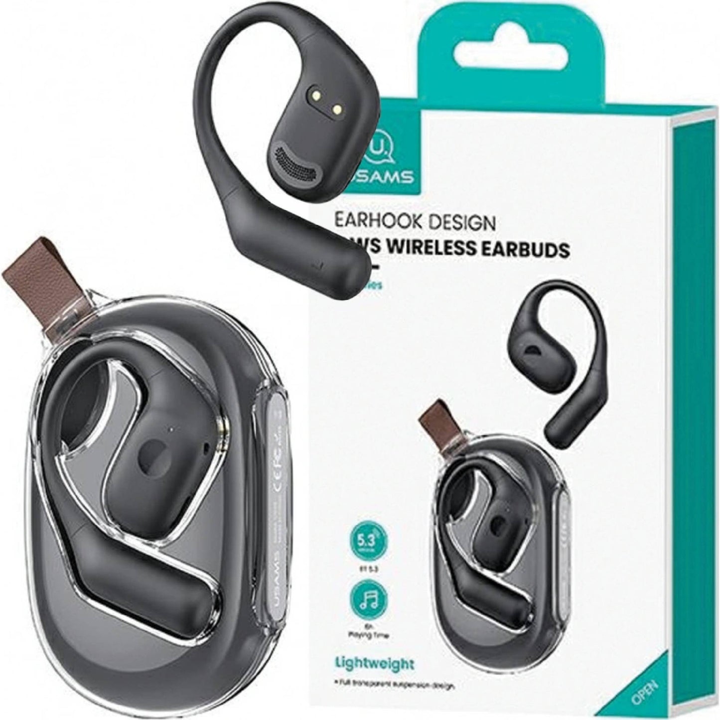 Audífonos On Ear Bluetooth Usams Ug26 Tactil Negro – imagen 3