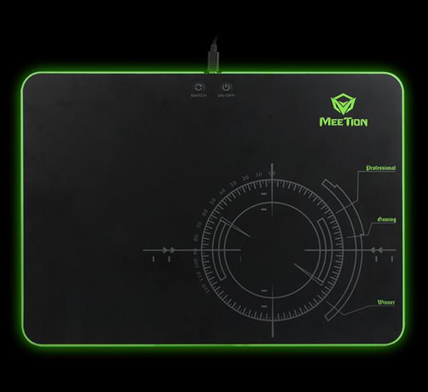 Mousepad Gamer Meetion Backlit 36x26cm Negro – imagen 6