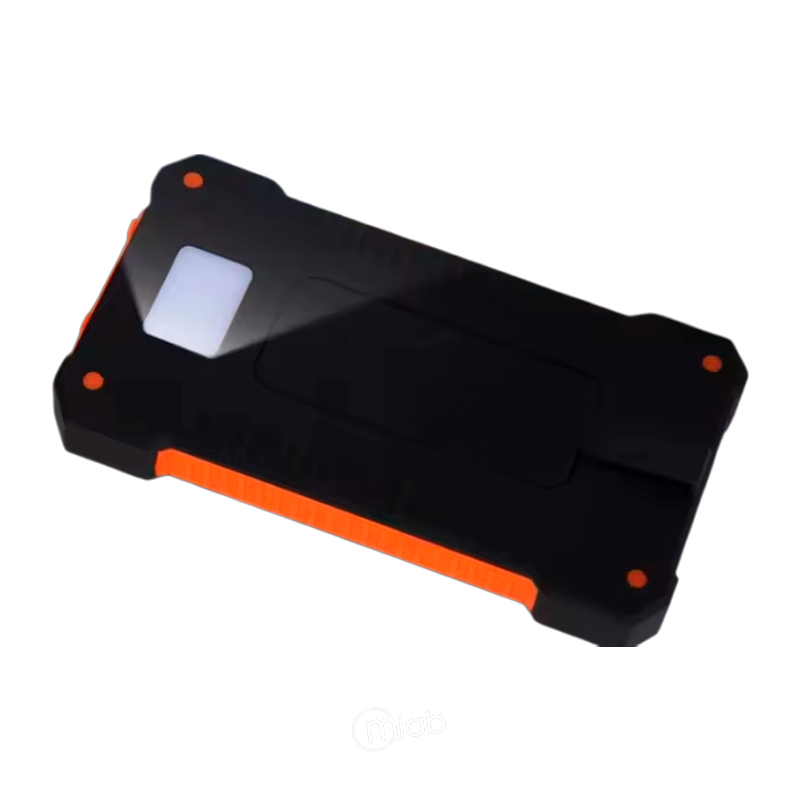 Bateria Externa Powerbank Solar Microlab 8000 Mah Negro – imagen 3