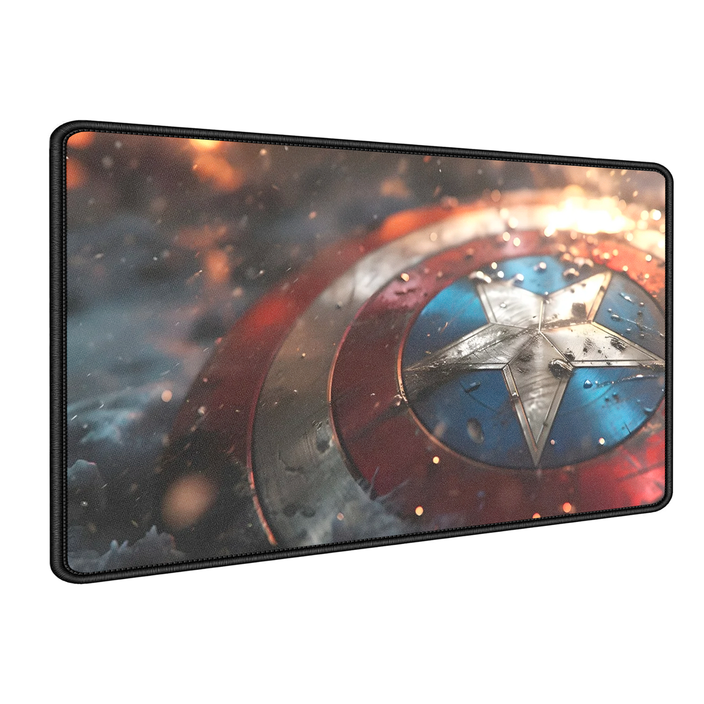 Mousepad Gamer Antideslizante 70x30 Diseño Shield America