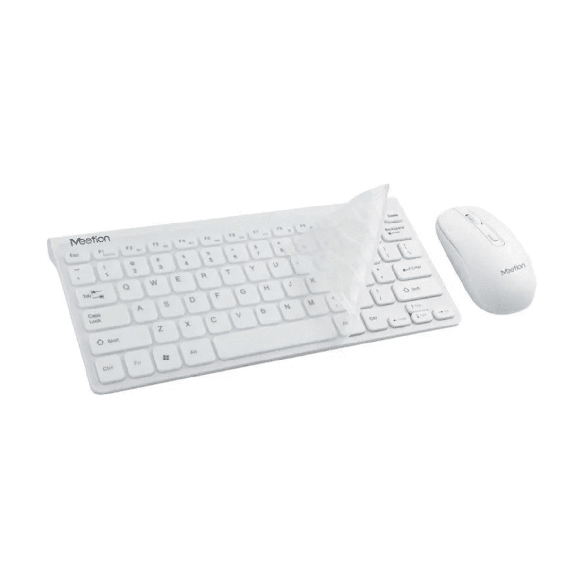 Kit Teclado + Mouse Inalámbrico Meetion Mini Mt-4000 Español Blanco – imagen 3