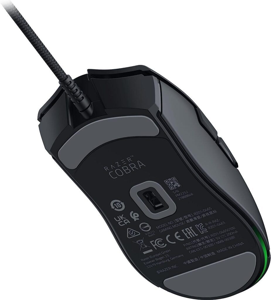 Mouse Gamer Razer Cobra Rgb 8500 Dpi Negro – imagen 3