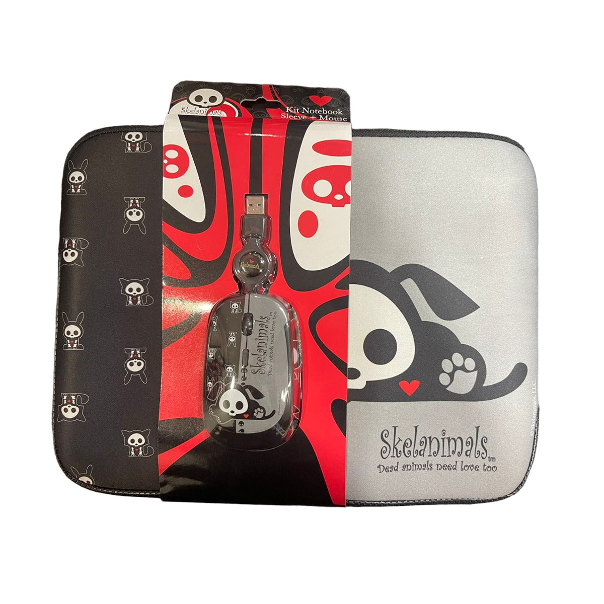 Kit Funda Notebook 14 + Mouse Retractil Sleeve Mod 6
