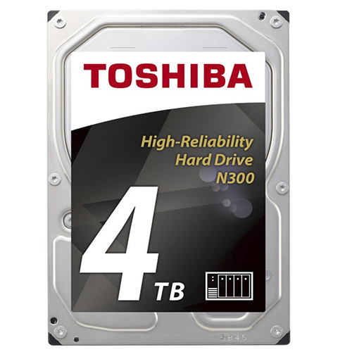 Disco Duro Toshiba 4 TB N300 3.5 SATA III 6 Gbit/s 7200RPM