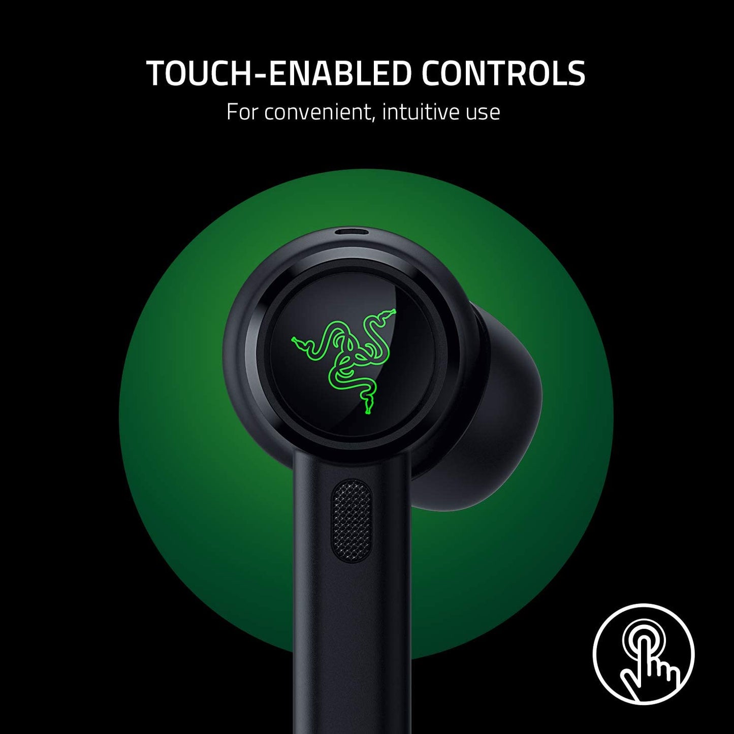 Audífonos Bluetooth Razer Hammerhead True Wireless Pro Anc Thx Negro – imagen 6